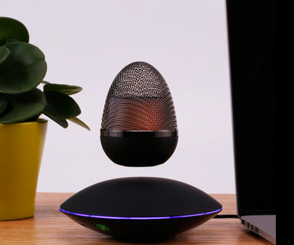 Advanced Wireless Levitating Floating Speaker with Magnetic Suspension Technology