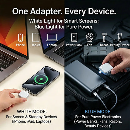 140W Physical-Disconnect Battery Guard, Auto&Self Eject Charger,Smart Auto-Stop Charging Accessory for Mobile Smartphones & Handheld Devices, Anti-Overcharge Protection for Safe Overnight Charging, Universal for Phones Laptops Tablets,Motherday Gift